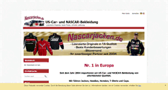 Desktop Screenshot of nascarjacken.com