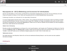 Tablet Screenshot of nascarjacken.com